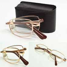 将图片加载到图库查看器,Anti Harmful Blue Ray Sunglasses Unisex Mini Folding Reading Glasses For Men And Women Ultralight Eyeglasses Slim And Foldable Small Portable Eyewear For Men
