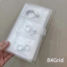 将图片加载到图库查看器,Anti-oxidation Jewelry Organizer Albums Desktop Drawer Storage Transparent Necklace Bracelet Ring Book Holder Jewelry Bag Portable Travel Jewelry Organizer Storage Book for Rings Necklaces Studs And Earrings