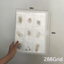 将图片加载到图库查看器,Anti-oxidation Jewelry Organizer Albums Desktop Drawer Storage Transparent Necklace Bracelet Ring Book Holder Jewelry Bag Portable Travel Jewelry Organizer Storage Book for Rings Necklaces Studs And Earrings