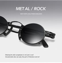 将图片加载到图库查看器,Anti Reflective Retro Eyeglasses Metal Oval Shape Sunglasses For Women & Men Retro Design Sun Glasses For Unisex New Colorful Frames New Popular Design
