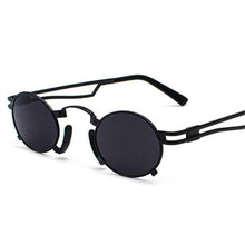 将图片加载到图库查看器,Anti Reflective Retro Eyeglasses Metal Oval Shape Sunglasses For Women & Men Retro Design Sun Glasses For Unisex New Colorful Frames New Popular Design