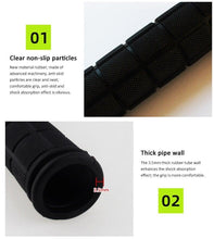 将图片加载到图库查看器,Anti Slip Mountain Road Cycling Bike Bicycle Handlebar Cover Grips Smooth Soft Rubber Non-slip Handle Grip Lock Bar Bike Handlebar Grips Non-Slip Rubber Mushroom Bicycle Grips Perfect For Scooter Cruiser Tricycle