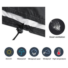 Load image into Gallery viewer, Anti-UV Snow Dust Wind-Proof Tear-Proof Anti-Fading Furniture Cover Chair Dust Cover Storage Bag Outdoor Garden Patio Furniture Protector Waterproof Dustproof Chair Seat Protection Cover