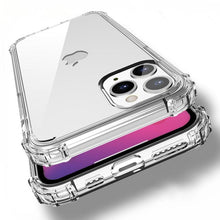 Load image into Gallery viewer, Anti-Yellow Clear Soft Case for Iphone 14 Pro Max 12 11 13 Pro 14 Plus Shockproof Mobile Phone Cover for Iphone14 Slim Soft Edge Shockproof Protective Case for iPhone