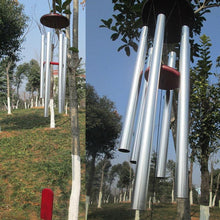 Load image into Gallery viewer, Antique Amazing Grace Wind Chimes Outdoor Large Deep Tone Resonant 6 Memorial Tube Copper Wind Chimes Chapel Bells Wind-chimes Hanging Home Decoration Elegant Chime Soothing Rich Tone for Mom Decent Gift For Housewarming & Christmas