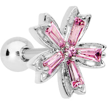 将图片加载到图库查看器,Pink CZ Gem Lil Lily Cartilage Tragus Earring