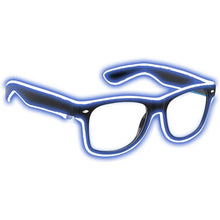 将图片加载到图库查看器,Aquat Light up EL Wire Neon Rave Glasses