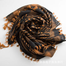 将图片加载到图库查看器,Arab Scarf Shawl Keffiyeh Wrap Shemagh Scarf Mask Cycling Shawl Neck Cover Man Woman Hiking Sunshade Head Wrap Men Scarf Shawl Wrap Pattern of Arab Shemagh Keffiyeh Men Arab Kufiyah Keffiyeh Arabic Muslim Head Wrap