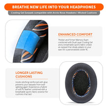 Load image into Gallery viewer, Arctis Nova Earpads - WC FreeZe Cooling Gel