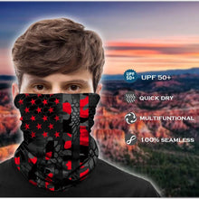 Load image into Gallery viewer, Army Camo Bandana Scarf Skull Balaclava Neck Buff Hunting Facemask Ski Mask Women Men Neck Gaiter Cover Turban Multipurpose Balaclava Elastic UV Face Shields for Women Gaiter Headband Shemagh Washable Cloth Bandanas Women Men