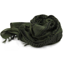 Load image into Gallery viewer, Army Military Tactical Keffiyeh Shemagh Arab Scarf Shawl Neck Cover Head Wrap Cotton Winter Scarves Military Shemagh Army Desert Keffiyeh Arab Scarf Shawl Neck Cover Head Wrap Scarf Military Shemagh Tactical Desert Keffiyeh Head Neck