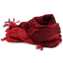 Load image into Gallery viewer, Army Military Tactical Keffiyeh Shemagh Arab Scarf Shawl Neck Cover Head Wrap Cotton Winter Scarves Military Shemagh Army Desert Keffiyeh Arab Scarf Shawl Neck Cover Head Wrap Scarf Military Shemagh Tactical Desert Keffiyeh Head Neck