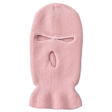 Load image into Gallery viewer, Army Tactical Mask 3 Hole Full Face Mask Ski Mask Winter Cap Balaclava Motorbike Motorcycle Helmet Full Helmet Neck Gaiter, Winter Balaclava Warm Knit Beanie for Outdoor Sports Outdoor Full Face Cover Thermal Ski Mask