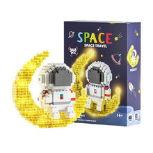 Load image into Gallery viewer, Astronaut Building Blocks LED Glowing Toys