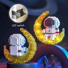Load image into Gallery viewer, Astronaut Building Blocks LED Glowing Toys