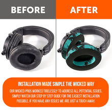 将图片加载到图库查看器,ATH M50X Earpads - Velour Hybrid
