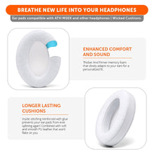 将图片加载到图库查看器,ATH M50X Earpads - Velour Hybrid