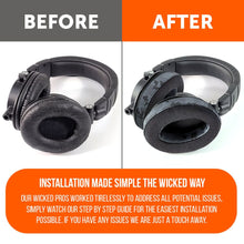 将图片加载到图库查看器,ATH M50X Earpads - Velour Hybrid