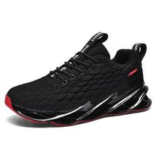 Load image into Gallery viewer, Athletic Black Modern Running Breathable Sneakers Comfortable Shoes Gym Training Outdoor Sport Slip On Casual Sport Running Athletic Jogging Tennis Walking Shoes Breathable Fashion Gym Workout Sneakers