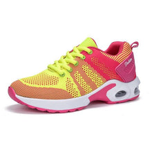 将图片加载到图库查看器,Athletic Sport Platform Sneakers Breathable Women Casual Fashion Height Increasing Shoes Air Cushion Soft Bottom Ultra Lightweight Running Workout Shoes Sports Design