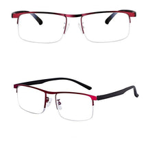 Load image into Gallery viewer, Attractive Metal Frame Sunglasses Style Intelligent Multifocal Progressive Reading Glasses and Men Women Dual-use Anti-Blue Light Automatic Adjustment Eyewear