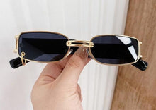 Load image into Gallery viewer, Attractive Sunglasses Square Shape Eyeglasses Metal Black Lenses For Men Women Sun Glasses for Outdoor Travel Driving Sunglasses