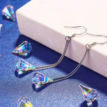 Load image into Gallery viewer, Aurora Borealis Crystal Drop Earrings Made with Swarovski Elements