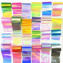 将图片加载到图库查看器,Aurora Nails Glass Foil Film Sticker Cellophane Paper Korean Nail Trend Design Ice Cube Manicure Accessories Heart Nail Art Stickers Glitter Decals Decoration Stickers Glitter Decals Love Nail Sequins Laser Heart Nail Supplies Sparkle Nail