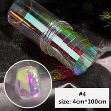 将图片加载到图库查看器,Aurora Nails Glass Foil Film Sticker Cellophane Paper Korean Nail Trend Design Ice Cube Manicure Accessories Heart Nail Art Stickers Glitter Decals Decoration Stickers Glitter Decals Love Nail Sequins Laser Heart Nail Supplies Sparkle Nail