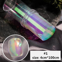 将图片加载到图库查看器,Aurora Nails Glass Foil Film Sticker Cellophane Paper Korean Nail Trend Design Ice Cube Manicure Accessories Heart Nail Art Stickers Glitter Decals Decoration Stickers Glitter Decals Love Nail Sequins Laser Heart Nail Supplies Sparkle Nail