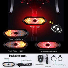 Load image into Gallery viewer, Auto-Sensing Bicycle Light Waterproof Bike Taillight LED USB Rechargable Safety Back Light Riding Warning Saddle Bike Rear Light Waterproof Bike Headlight Taillight LED Light Modes Bike Lights For Night Riding