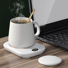 将图片加载到图库查看器,Auto Shut Off USB Coffee Mug Heating Plate with 3 Temperature Setting