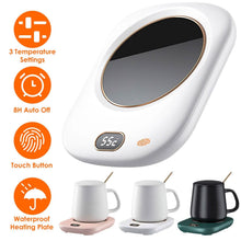 将图片加载到图库查看器,Auto Shut Off USB Coffee Mug Heating Plate with 3 Temperature Setting