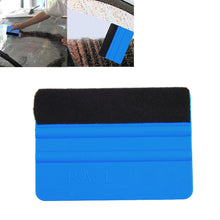 Load image into Gallery viewer, Auto Styling Vinyl Carbon Fiber Window Ice Remover Cleaning Wash Car Scraper With Felt Squeegee Tool Film Wrapping Accessories Vehicle Vinyl Wrap Window Tint Film Plastic Felt Edge Squeegee For Car Vinyl Scraper Decal Applicator
