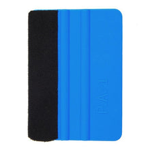 Load image into Gallery viewer, Auto Styling Vinyl Carbon Fiber Window Ice Remover Cleaning Wash Car Scraper With Felt Squeegee Tool Film Wrapping Accessories Vehicle Vinyl Wrap Window Tint Film Plastic Felt Edge Squeegee For Car Vinyl Scraper Decal Applicator