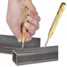 将图片加载到图库查看器,Automatic Center Pin Punch Strike Spring Loaded Marking Starting Holes Tool