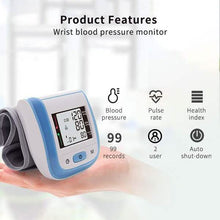 将图片加载到图库查看器,Automatic Digital Wrist Sphygmomanometer