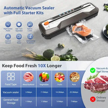 将图片加载到图库查看器,Automatic Food Vacuum Sealer Bag Bundle Machine