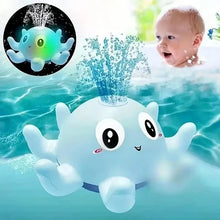 Load image into Gallery viewer, Automatic Induction Water Spray Small Octopus with Light Music Play