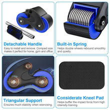 Load image into Gallery viewer, Automatic Rebound Anti-Slip AB Roller Wheel with Knee Pad Holder