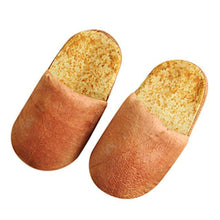 Load image into Gallery viewer, Autumn Winter Home Slippers Warm Home Shoes Look Bread Bun Plush Cotton Indoor Slipper For Women Comfort Slip On Memory Foam Slippers Fur Slip-On House Shoes