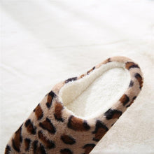 将图片加载到图库查看器,Autumn Winter Home Slippers Women Cotton Floor Shoes Plush Indoor Slippers Women Men Couple Warm House Slippers Slip On Bedroom Slippers With Comfy Fleece Lining