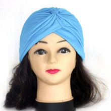 将图片加载到图库查看器,Autumn Winter Warm Headwear Soft Shine Silver Gold Lightweight Knot Twist Turban Headbands Cap Casual Streetwear Hats For Women