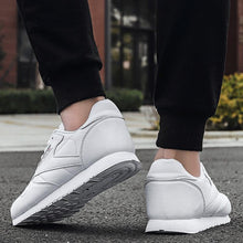Load image into Gallery viewer, Autumn Womens Mens Sneakers Black Fashion Vulcanized Shoes Lace-up Casual Flats Light Couple Fashion Sneakers Breathable Casual Comfortable Lightweight Sneakers
