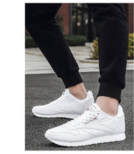 Load image into Gallery viewer, Autumn Womens Mens Sneakers Black Fashion Vulcanized Shoes Lace-up Casual Flats Light Couple Fashion Sneakers Breathable Casual Comfortable Lightweight Sneakers