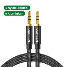 将图片加载到图库查看器,AUX Cable Jack 3.5mm Audio Cable 3.5 MM Jack Speaker Cable AUX Audio Input Adapter Male To Male AUX Cord For Headphones Car Home Stereos Speaker Mobile Phone