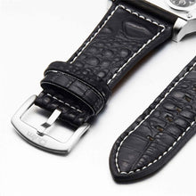 Load image into Gallery viewer, Avaner Mens Big Face Dual Time Zone Leather Strap Sport Watch