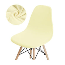 Load image into Gallery viewer, Avangarde Style Printed Seat Cover For Shell Chair Armless Shell Chair Cover Banquet Home Slipcover Elastic Removable Stretch High Back For Sofa Armchairs