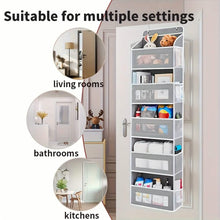 将图片加载到图库查看器,5-Tier Over-the-Door Storage Box Organizer