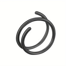 Load image into Gallery viewer, Stainless Steel Double Helix Nose Ring โ 14K Gold Plated Hot Style Piercing Jewelry for Women